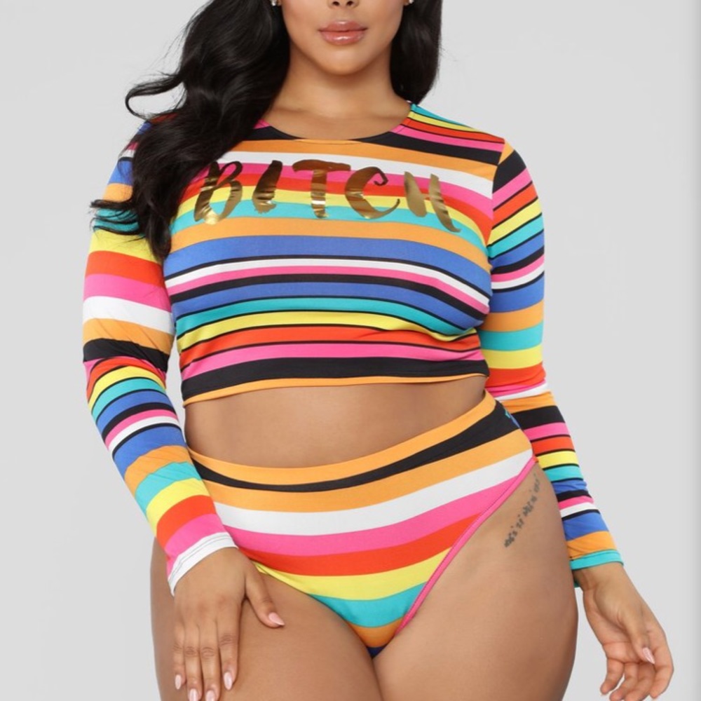Brand new bad bitch swim suit